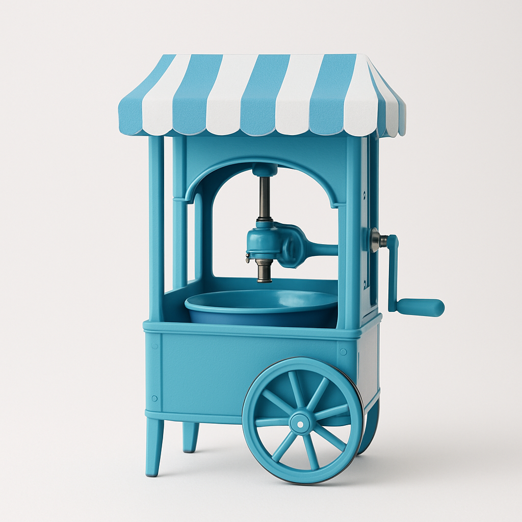 Snow Cone Machine party rental add-on from Just Wright Party Rentals